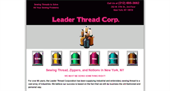 Desktop Screenshot of leaderthread.com
